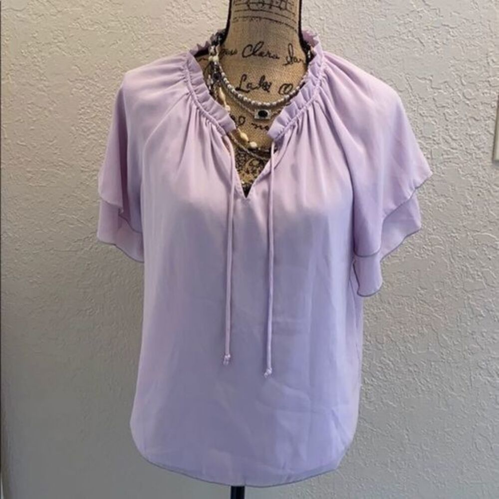 Nwt Kaari Blue Blouse